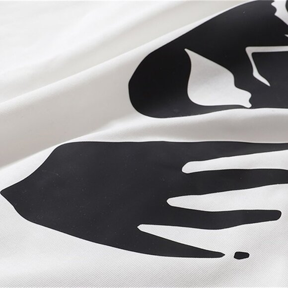 Haculla White Short Sleeved Shirt With Pattern - Picture 11 of 13